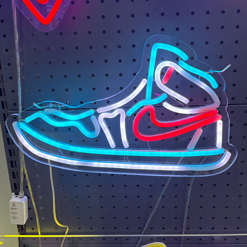 Colorful Nike Sign Brighten Your Space with Style