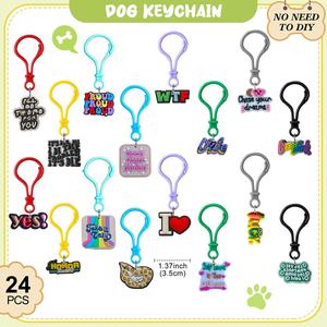 Boucles en plastique mignonnes à motif de dessin animé, petits cadeaux, pendentifs DIY, accessoires cool, fermoirs se vendent bien à l'étranger - Product Image 2