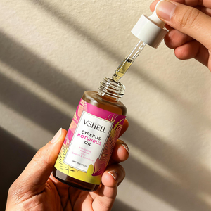 Aceite de <span class=keywords><strong>Cyperus</strong></span> Rotundus VSHELL 60 ml/2 fl.oz, Fórmula para Depilación, Inhibe el Crecimiento del Vello, Nutre y Calma la Piel para la Depilación - Product Image 5