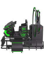 Pièce exclusive de cinéma du simulateur 9D VR de l'espace d'étoile de VR 9D avec le jeu électronique chaud de l'effet spécial VR de vent dans le parc d'attractions