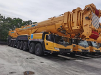 Grue tout-terrain super lourde d'occasion, capacité de levage de 750 tonnes, flèche à 7 sections, multi-modes, super levage, machinerie de levage mobile