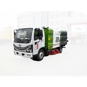 6 wheels motorcycle sweeper hot electric road sweeper truck street sweeper for sale