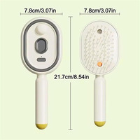 Produits de dropshipping 2026 : Peigne masseur électrique multifonctionnel auto-nettoyant à vibration et pulvérisation pour le cuir chevelu, Agent de dropshipping