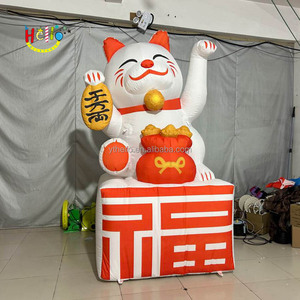 Nhật bản linh vật Maneki Neko bơm hơi khổng lồ mèo may mắn - Product Image 6