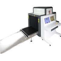 JINDUN JD-100800 Equipo de Seguridad para Aeropuertos, Máquina de Inspección de Equipaje con Rayos X, Escáner de Equipaje con Penetración de Placa de Acero de 43 mm