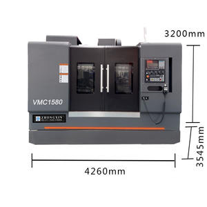 Centro de mecanizado vertical ZHONGXIN Vmc 1580 Máquina resistente ecológica multifuncional de alta precisión BT50 de <span class=keywords><strong>3</strong></span> husillos - Product Image 2