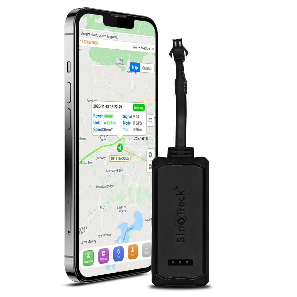 Produk Baru SinoTrack GPS Tracker ST-900 Alat Pelacak Mobil Truk dengan Aplikasi Web Gratis Mendukung Bahasa Multple