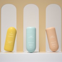 Flacon de lotion pour les mains en plastique doux au toucher, personnalisé, 30 ml, flacon de crème solaire en PE avec logo imprimé pour l'emballage cosmétique d'été en plein air