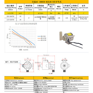 ปั๊มแม่เหล็กไฟฟ้า Keyukang รุ่น 30DCBB AC 110-240V ปั๊มแรงเหวี่ยงสแตนเลสสำหรับเครื่องพ่นควัน - Product Image 2