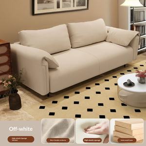 <span class=keywords><strong>Sofa</strong></span> für Wohnzimmer, Kleine Wohnung, Ferienwohnung, Mietwohnung, Zwei- oder Dreisitzer, Elefantenohr-Design, Bequemes Gerades <span class=keywords><strong>Sofa</strong></span>, Einfach und Modern - Product Image 6