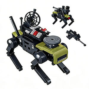 EPT 870개 기계식 개 어린이 교육용 블록 DIY 조립 STEM 두뇌 훈련 건설 장난감 - Product Image 3