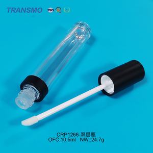 Tubos de Brillo Labial Personalizados, Cilíndricos, Largos, Gruesos, Transparentes, Vacíos, de Doble Pared, al por Mayor, 10 ml, Envases Únicos para Brillo Labial - Product Image 5