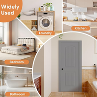 Porte intérieure Evereco neuve, de haute qualité, à bas prix, en bois massif peint, moderne, imperméable, insonorisée, pour chambre, appartement, hôtel, garantie 5 ans