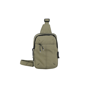 Mochila cruzada de nailon impermeable informal de nuevo diseño con cremallera para hombre y mujer, bolso de pecho versátil para exteriores - Product Image 1