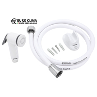 Ensemble de douche bidet EURO CLIMA blanc avec technologie de noyau en plastique