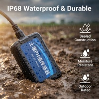 OHTS1023 Capteur de pH du sol professionnel / IP68 |   RS485 Modbus RTU |   Agriculture de précision de qualité industrielle