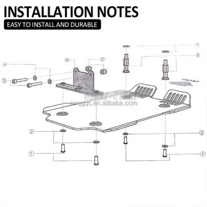 Nouveau noir 2020 2021 2022 <span class=keywords><strong>moto</strong></span> accessoires moteur châssis Protection garde plaque de protection protecteur pour <span class=keywords><strong>BMW</strong></span> R 18 <span class=keywords><strong>R18</strong></span> <span class=keywords><strong>r18</strong></span> - Product Image 6