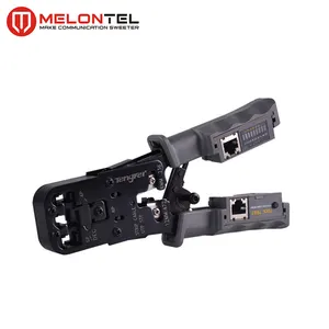 MT-8107 RJ45 Modular Plug Crimping Tool for 4P 6P 8P with Cable Tester