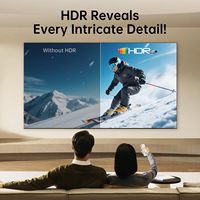 Commutateur HDMI 2.1 Biaze 4 entrées 1 sortie 8K 60Hz 4K 120Hz, commutateur HDMI 4 ports avec télécommande IR, boîtier métallique pour TV, moniteur, PS5, Xbox