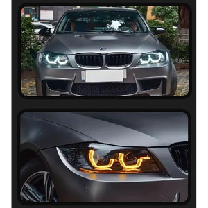 <span class=keywords><strong>E90</strong></span> lampu depan LED BMW 3 Series 2005-2012, lampu depan LED DRL lampu siang hari, lampu sein Laser dinamis - Product Image 5