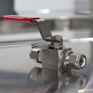วาล์วบอลแรงดันสูง NAI <span class=keywords><strong>LOK</strong></span> 6000psi ขนาด 1/4 1/2 นิ้ว NPT BSPP BSPT เกลียวใน วาล์วบอลเกลียวใน Hastelloy C276 พร้อมซีล PEEK สำหรับแก๊ส - Product Image 2