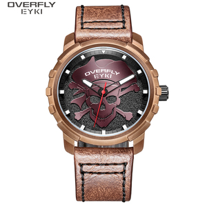 <span class=keywords><strong>Overfly</strong></span> นาฬิกาควอทซ์กันน้ำ30เมตร, นาฬิกาควอทซ์ลำลองนาฬิกาข้อมือที่กำหนดเอง - Product Image 1