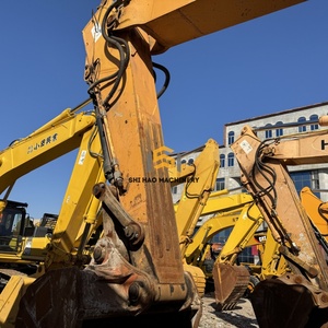 Excavatrice hydraulique d'occasion Hyundai 350LVS de 35 tonnes pour travaux miniers, peinture d'origine, réponse rapide - Product Image 6