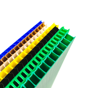 Tùy chỉnh dịch vụ cắt bán buôn 4mm coroplast PP tấm rỗng 4x8 PE corflute sóng tấm nhựa bảng - Product Image 1