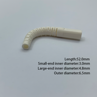 Funda de Protección para Conector SC, Serie Flexible, Corta y Larga, con Alivio de Tensión para Cables de Fibra Óptica