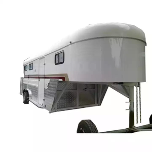 Remorque pour chevaux TrailBlaze Deluxe avec logement, cuisine, salle de bain, en acier galvanisé, remorque personnalisée - Product Image 3
