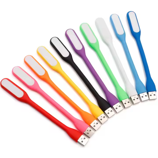 HOT SALE 10 Colors Portable for USB LED Light with USB for Power Bank/computer Led Lamp Protect Eyesight USB LED Laptop