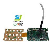 Carte de circuit imprimé OEM personnalisée 1,2 mm FR4, assemblages de cartes de circuit imprimé, assemblage SMT, prototype de carte de circuit imprimé, fabricant de PCBA 94V0