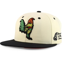 Casquette Snapback Brodée avec Grand Logo, Teinture Inaltérable, Broderie Délicate, Style Urbain Tendance, Confort Longue Durée