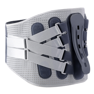 HKJD Compression réglable Double traction ceinture antidérapante taille de travail lombaire bas du dos orthèse soutien pour le soulagement de la douleur - Product Image 2