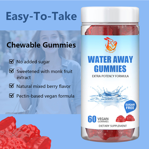 Suplemento Herbal Water Away OEM para la Retención de Agua y Apoyo Inmunológico, Gomitas Water Away para Mujeres y Hombres - Product Image 3
