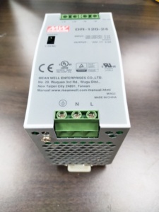 DR-120-24 120W แหล่งจ่ายไฟราง DIN 24V 5A AC-DC แบบสวิตช์ ตัวเรือนโลหะ ติดตั้งแบบ TS35 - Product Image 2