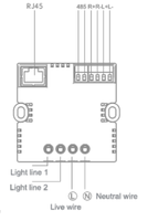 Panel Sentuh Pintar Tuya 8 Inci untuk Dinding, Standar AS NZS, Zigbee Wifi BLE Mesh, Layar Kontrol Otomatisasi Rumah Alexa