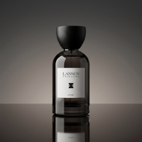 Flacon de parfum en verre avec bouchon en bois 30ml 50ml 100ml, flacon d'emballage de parfum vide noir personnalisé