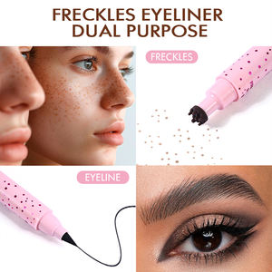 SEITE VINE Natural Freckle Pen Eyeliner Doppelkopf-Bleistift form Wasserdicht auf chemischer Basis Schnellt rocknend Einfach Langlebig auftragen - Product Image 6