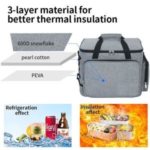 ARTEX Bolsa Térmica Expandible Extra Grande de 23L para Hombre, Lonchera Resistente a Fugas para el Trabajo, Picnic y Camping - Product Image 4