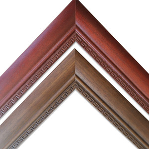 Solid Wood <b>Frame</b> 6025 Red Walnut Rectangular Wall <b>Mounting</b> Trim For Mirror Painting Portrait Decorative Picture <b>Frame</b> - Product Image 3