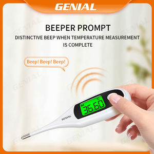 Usine T23 Thermomètre Numérique Spots avec Trois Couleurs Rétro-Éclairage Hôpital Grand Écran Affichage Thermomètre Électronique - Product Image 4