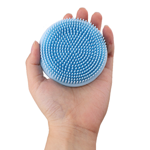 Bath Shower Wash Clean Bath <b>Scrub</b> Silicone Body <b>Brush</b> Bath Exfoliating Back <b>Brush</b> - Product Image 2