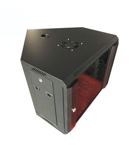 Gabinete de Pared de Acero con Diseño de Esquina, Tamaño Personalizable, Rack de Red Pequeño, Caja para CCTV/DVR, en Stock - Product Image 5