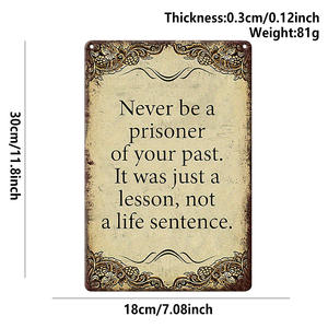 Spot anglais inspirant suspendu peinture salle de classe affiche bureau décoration de la maison <span class=keywords><strong>porte</strong></span> plaque pendentif en bois étiquette volante - Product Image 6