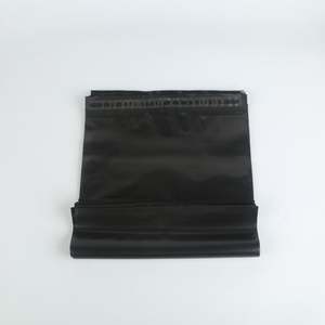 Custom Poly <b>Mailer</b> Waterproof Matte Black Courier Bag <b>Shipping</b> Bag Plastic Express Postage Bag with Black Color - Product Image 3