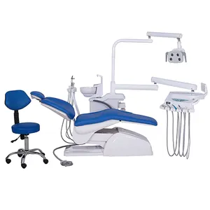 كرسي جديد للأسنان معدات طب الأسنان بسعر المصنع المنخفض صندوق أرضيات مدمج