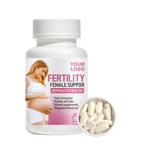 Integratore per la fertilità femminile con Niacina, Folato, Magnesio, Rame per il supporto della regularità del ciclo e dell'ovulazione - Ingrosso OEM ODM - Product Image 3
