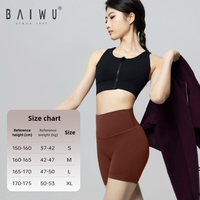 125114012 Baiwu Sport pantalon entraînement Gym Push up bout à bout taille haute formateur Yoga pantalon pour les femmes