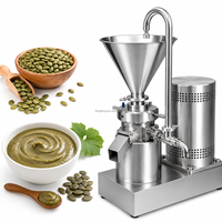 Elektrische Colloïdmolen Bloemmolen Saus Maalmachine Pindakaas Sesampasta Notenboter Sojabonen Fruit Bonen Voedselverwerking